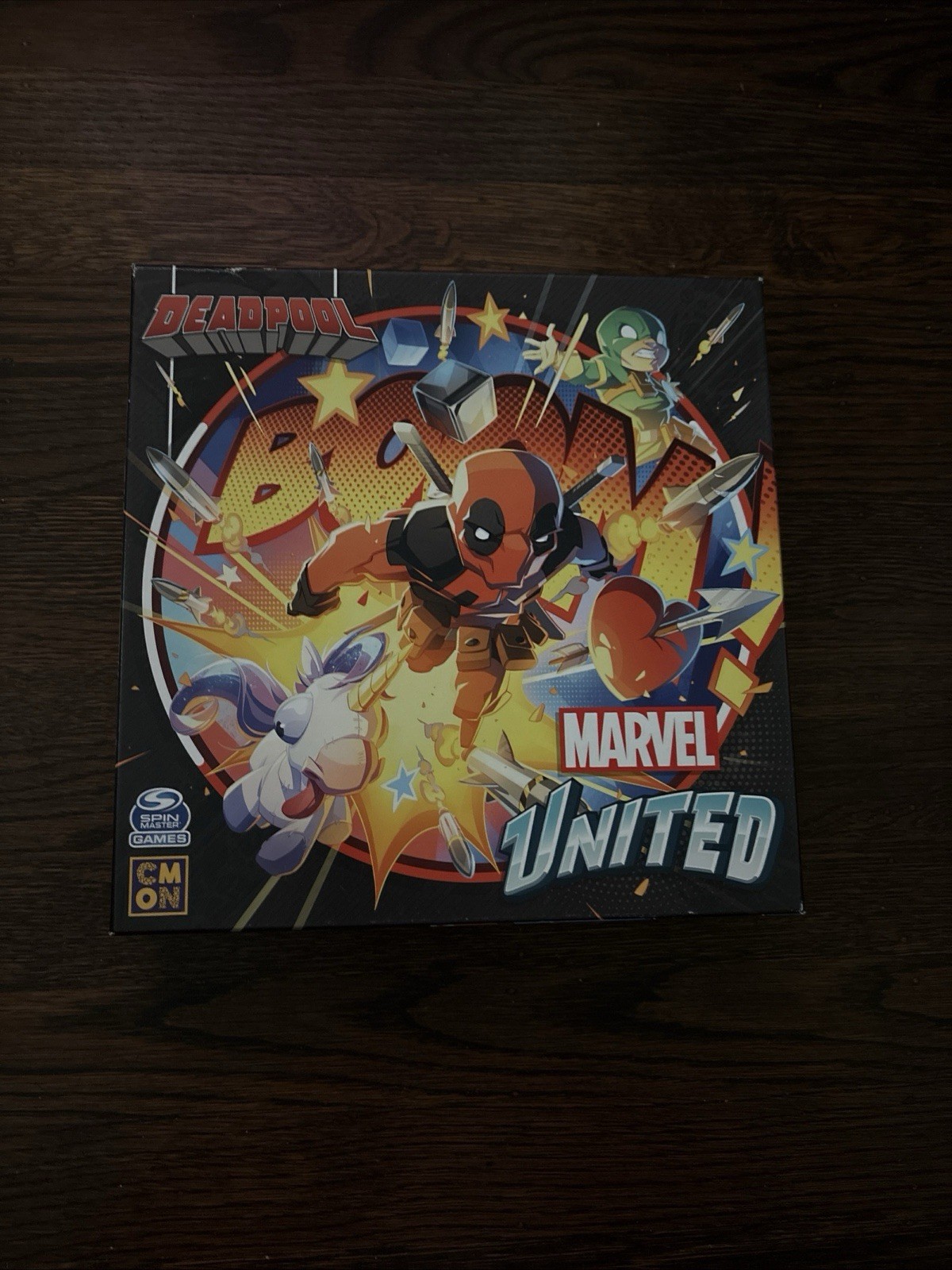 Marvel United X-Men Deadpool Expansion Kickstarter New Open Box