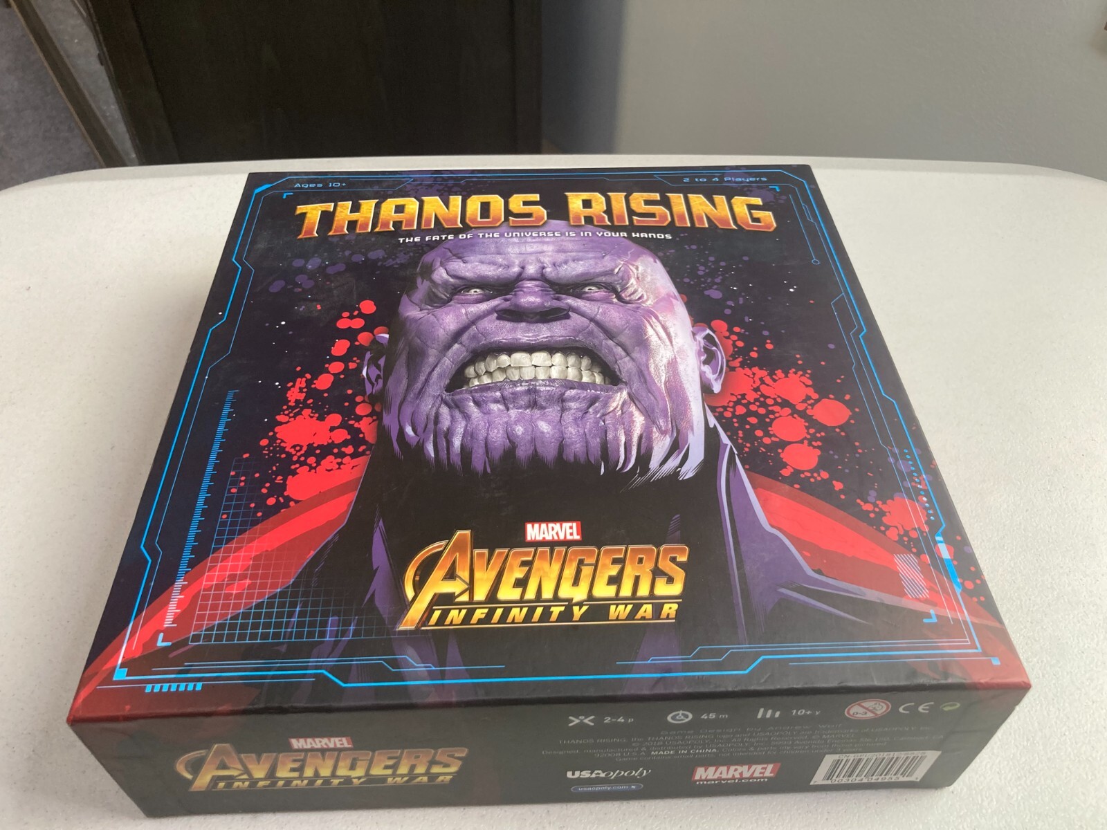THANOS RISING Marvel Studios Avengers Infinity War Board Game USApoloy Movie