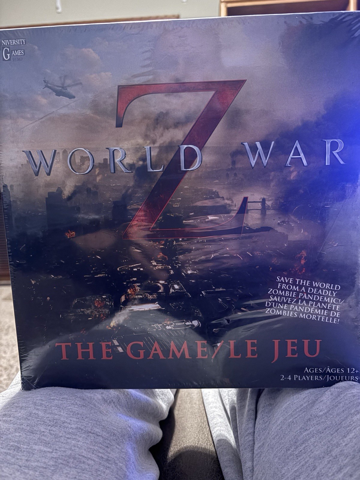 World War Z The Game Sealed PieceZombie Apocalypse Board Game University Games
