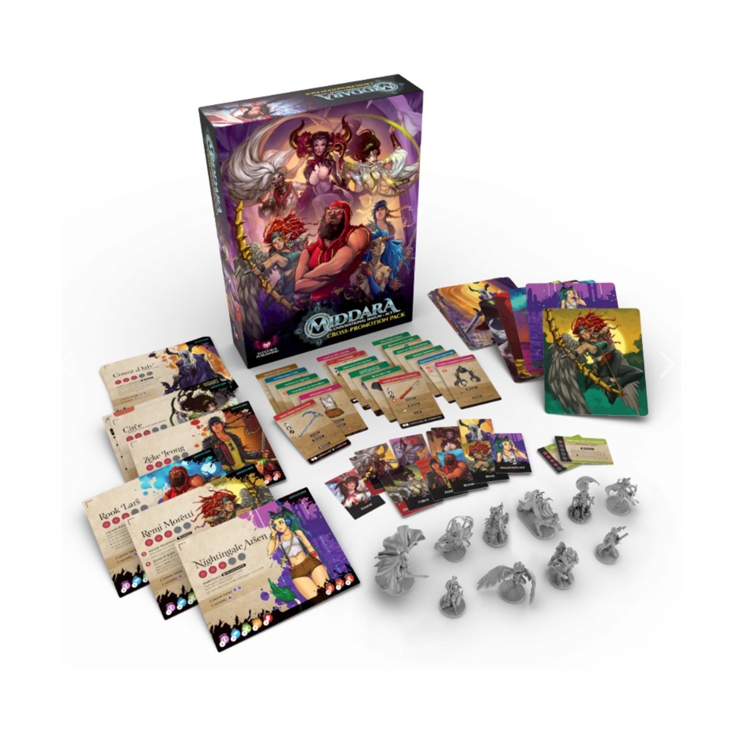 Succubus Board Game Middara Cross Promotion Pack NM