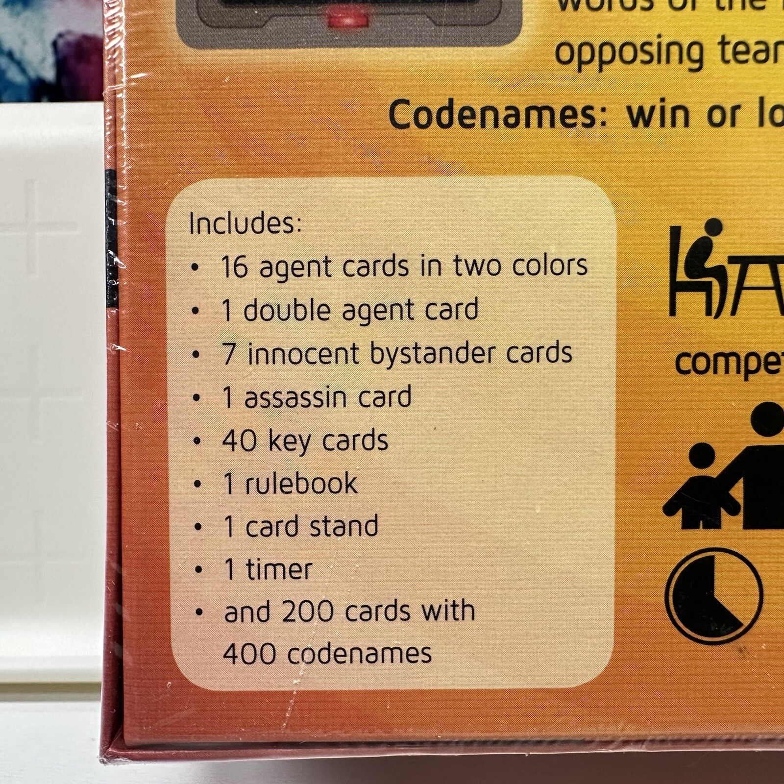CODENAMES Top Secret Word Game Czech Games Edition Vlaada Chvatil Party Spy NEW!