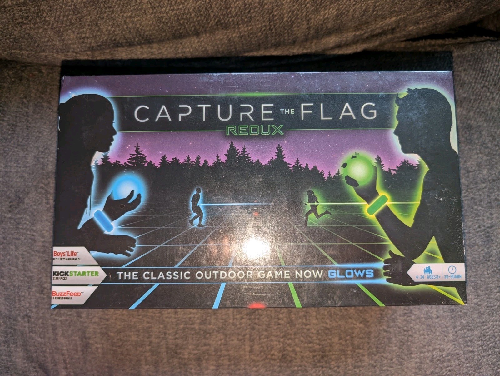 CAPTURE THE FLAG REDUX: Glow in the Dark Outdoor Game – NEW and SEALED!!!!