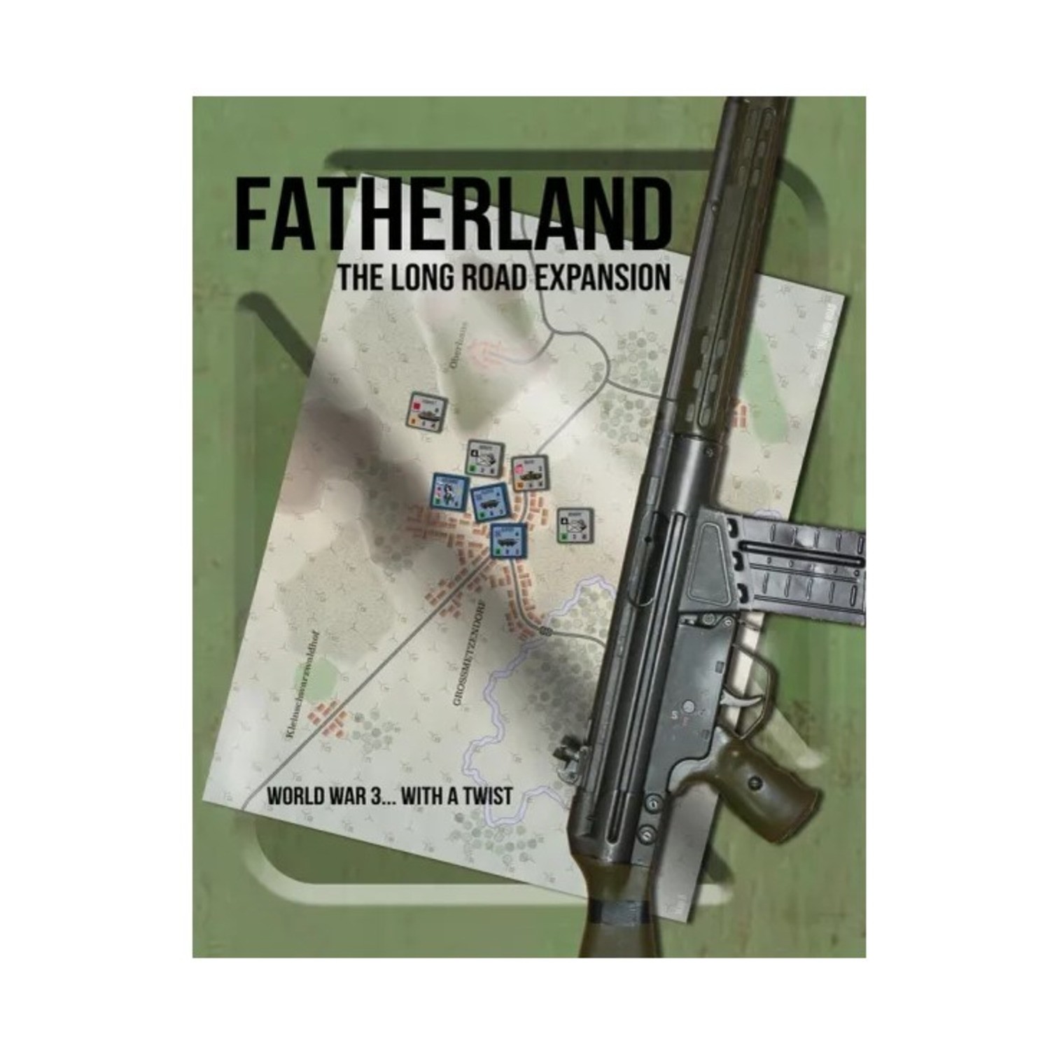 Flying Pig War Game Fatherland Expansion Box EX/NM