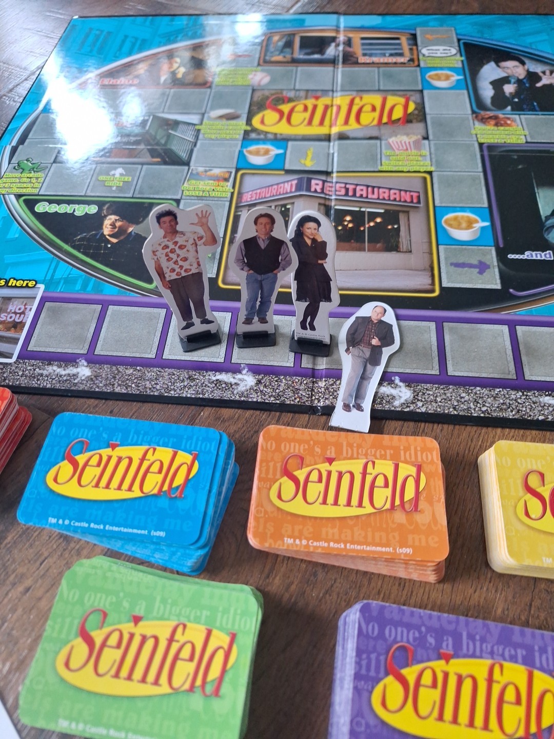 Seinfeld Trivia Board Game 2009 Pressman Complete 90s TV Sitcom Party Game