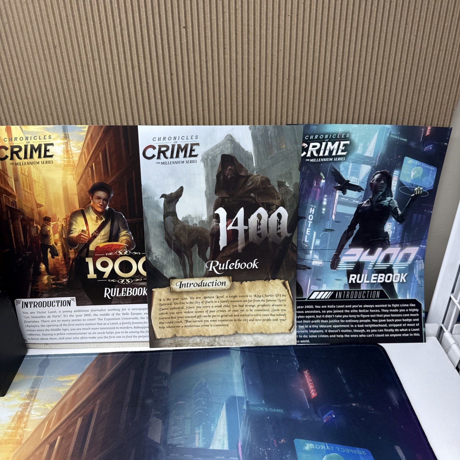 cronicles of crime millenium series w/playmat