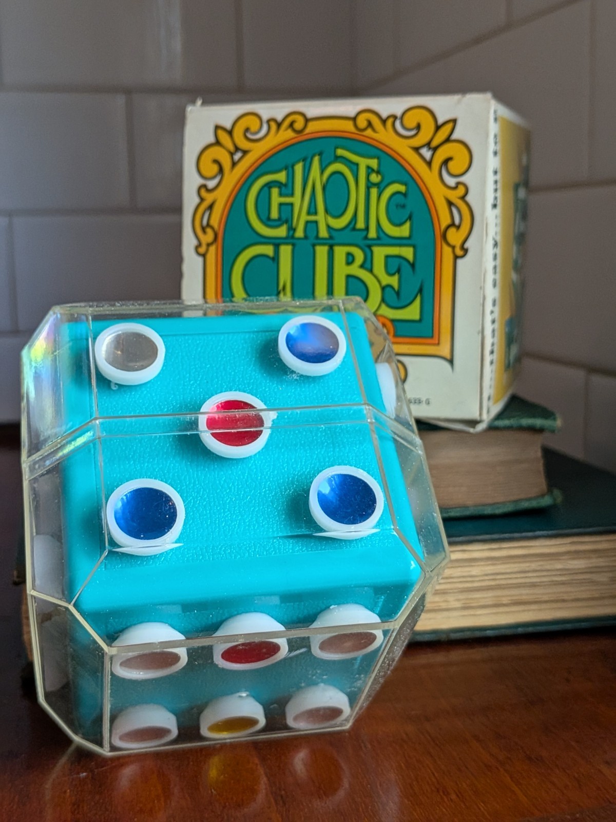 Vtg Chaotic Cube Art Game 1970 Pacific Game Company Nintendo Japan 1969 & Box