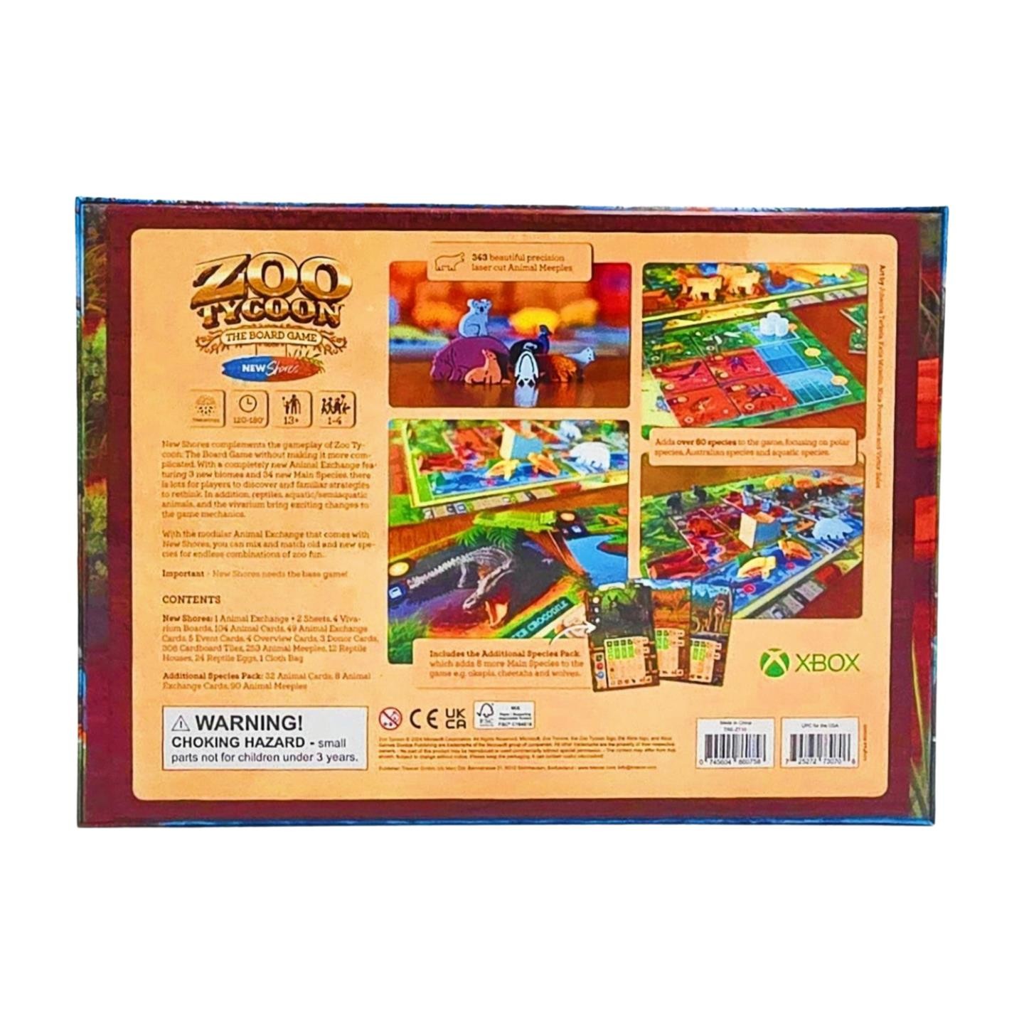 Zoo Tycoon: The Board Game All-In! Deluxe Edition by Treecer – SEALED