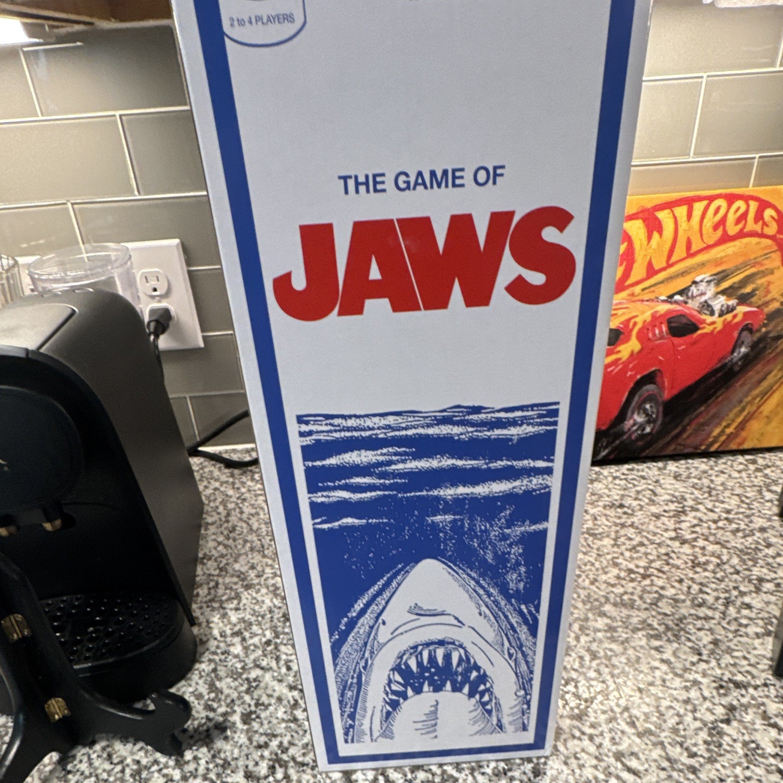 NECA Jaws Skill & Action Game Jaws 50th Anniversary 2-4 Players Ages 4+