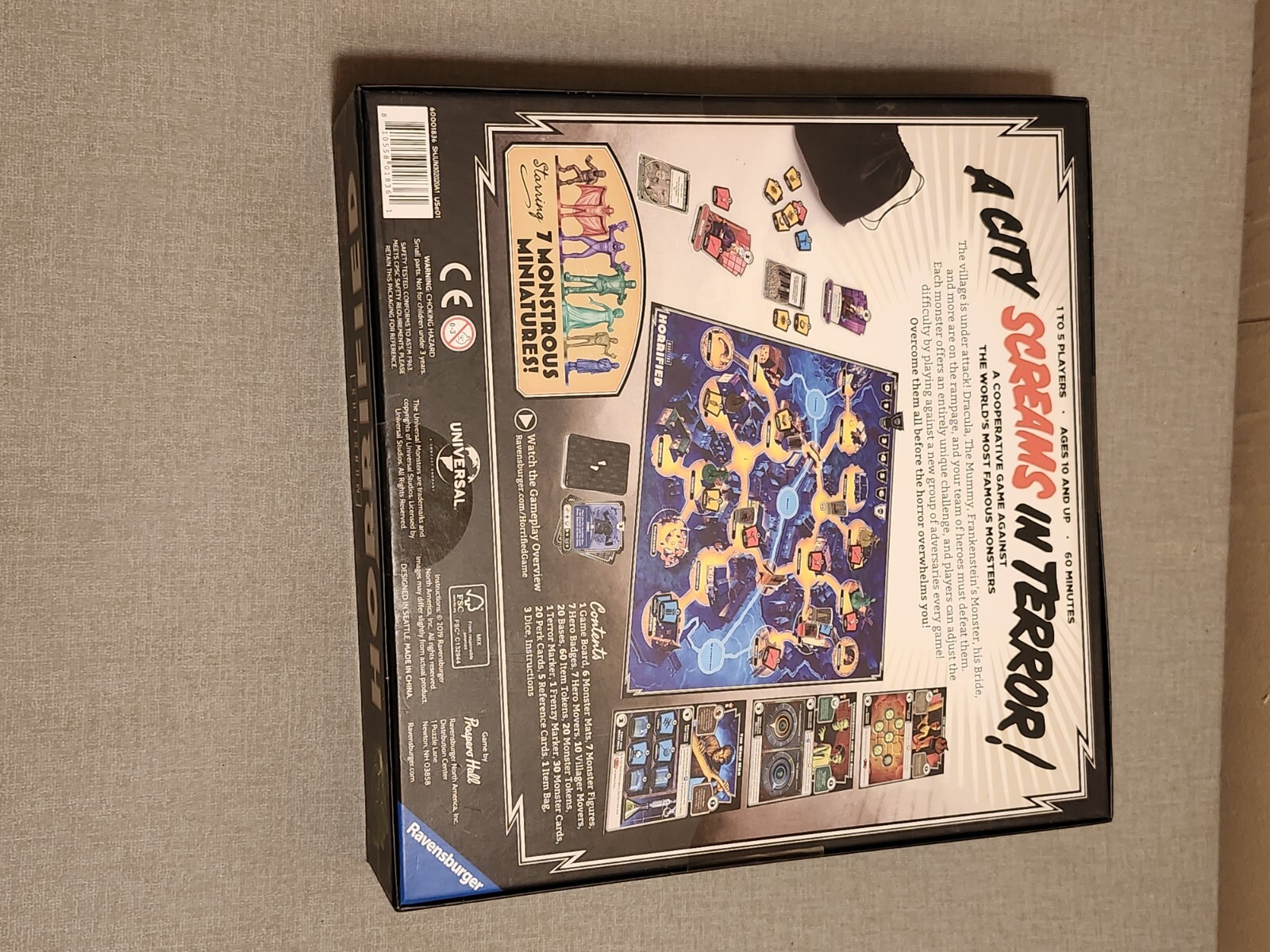 NEW Horrified Universal Monsters Strategy Board Game