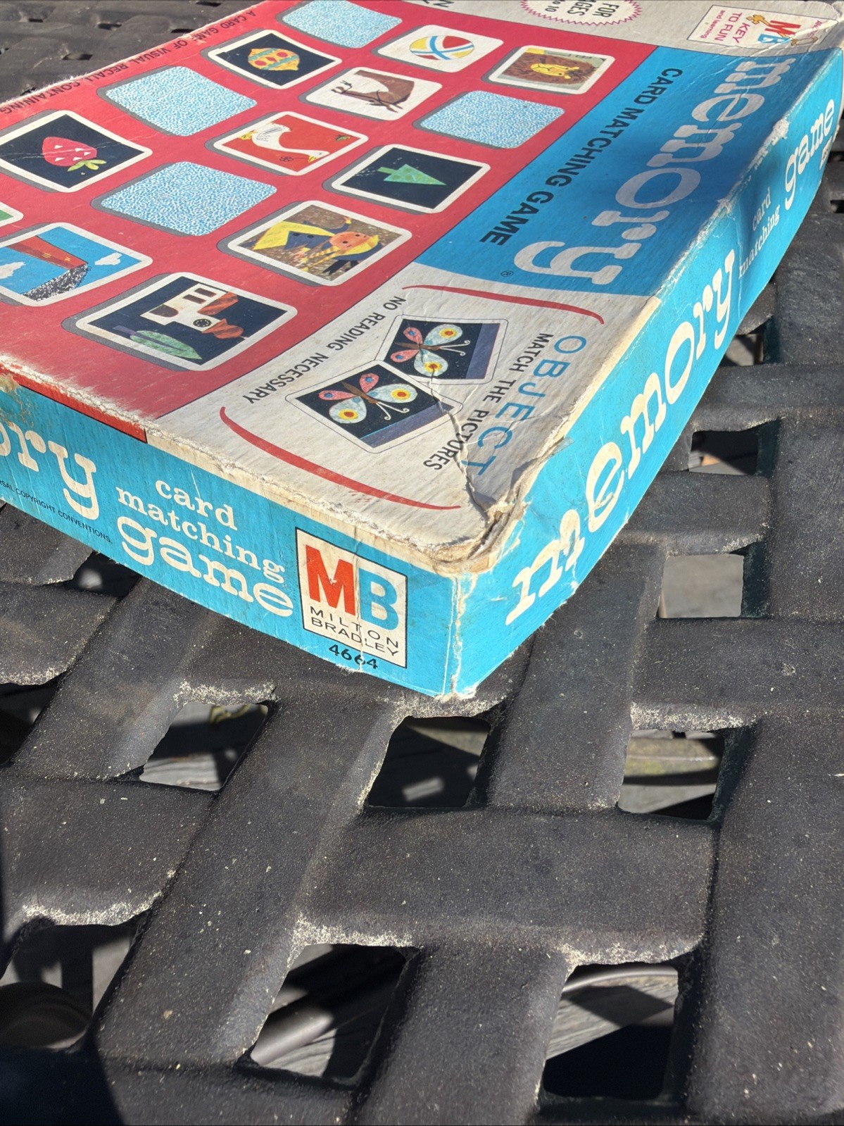 1968 Original Memory Card Matching Game 105 Pieces. 3 Missing