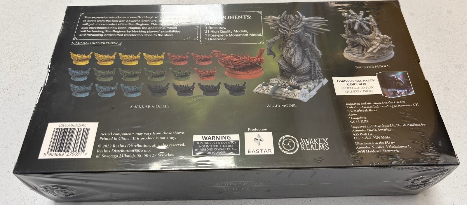 Lords of Ragnarok Seas of Aegir BRAND NEW SEALED