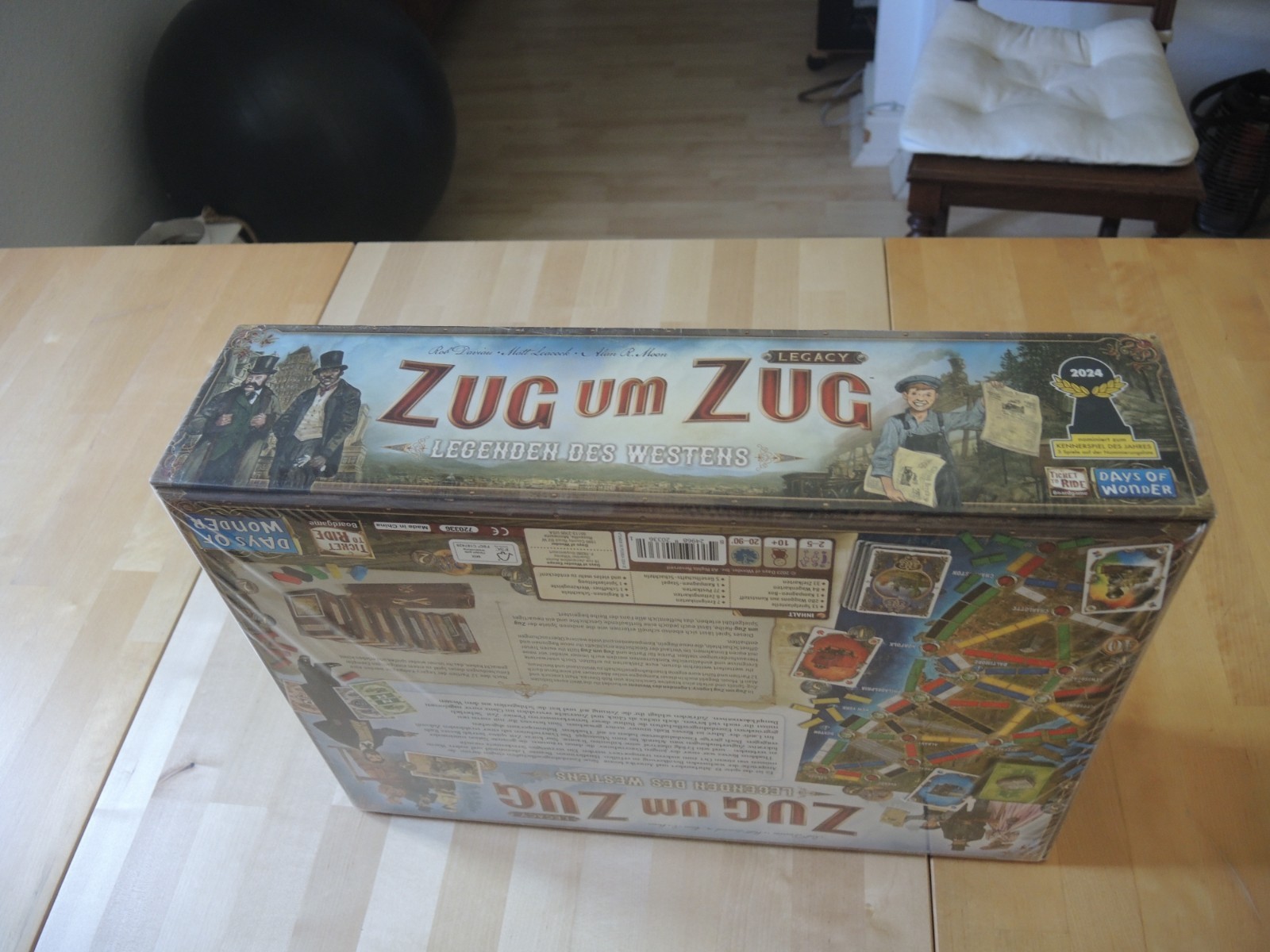 Ticket to Ride Legacy Days of Wonder Board Game Original Packaging New Still Sealed