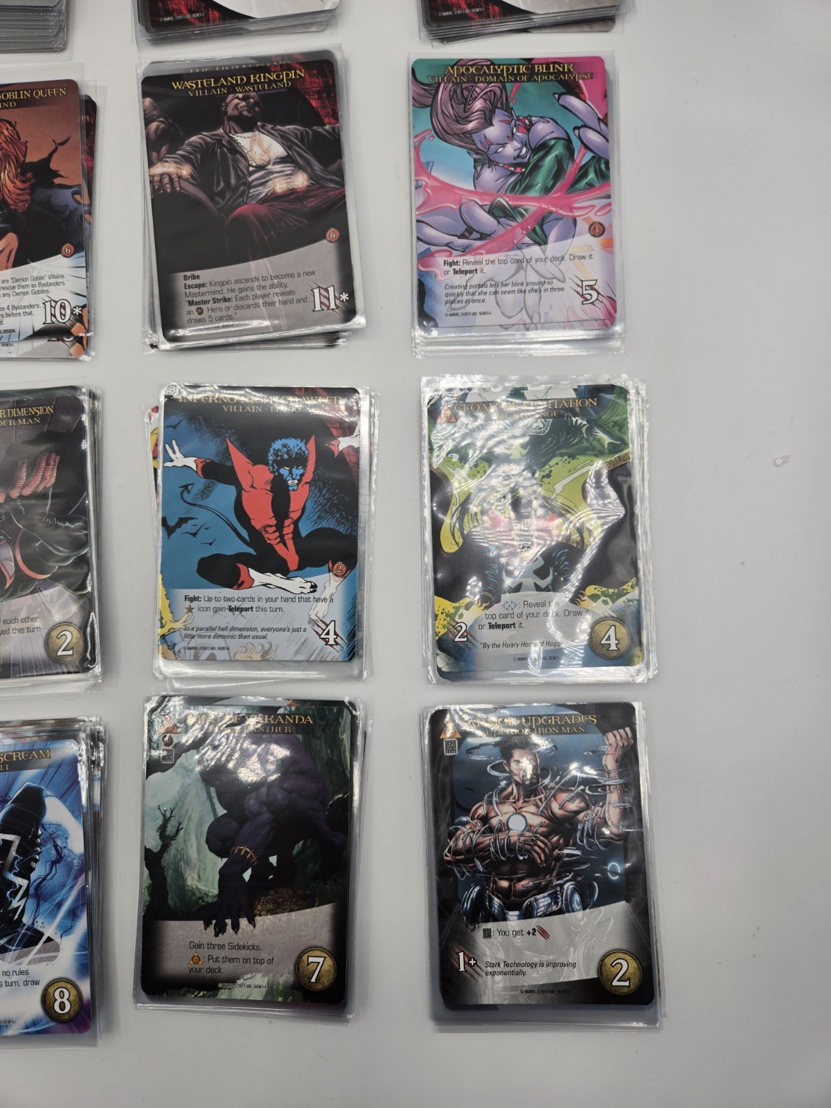 Marvel Legendary Deck Building Game Dark City Plus More !