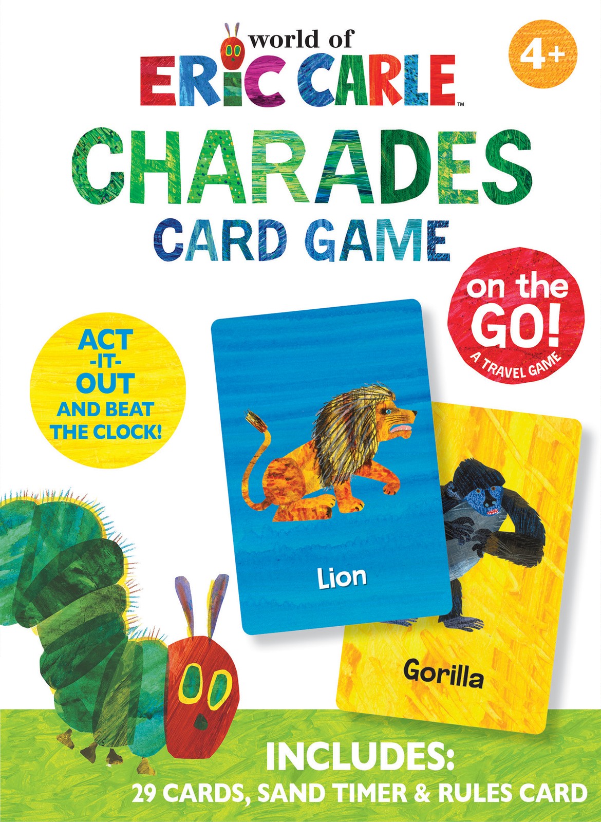 MasterPieces – World of Eric Carle Charades Travel Card Game