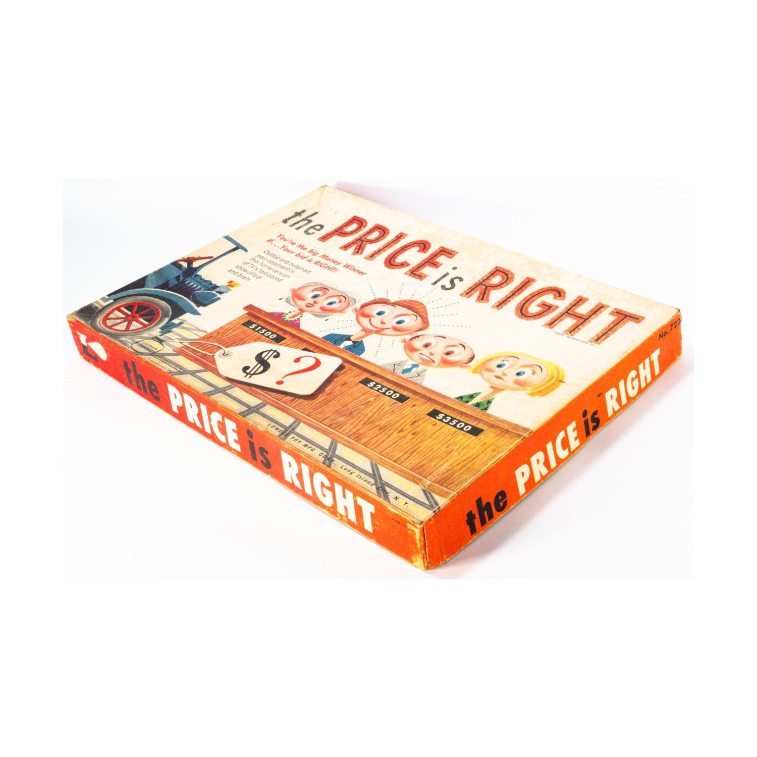 Lowell Toys Boardgame Price is Right Box VG/VG+