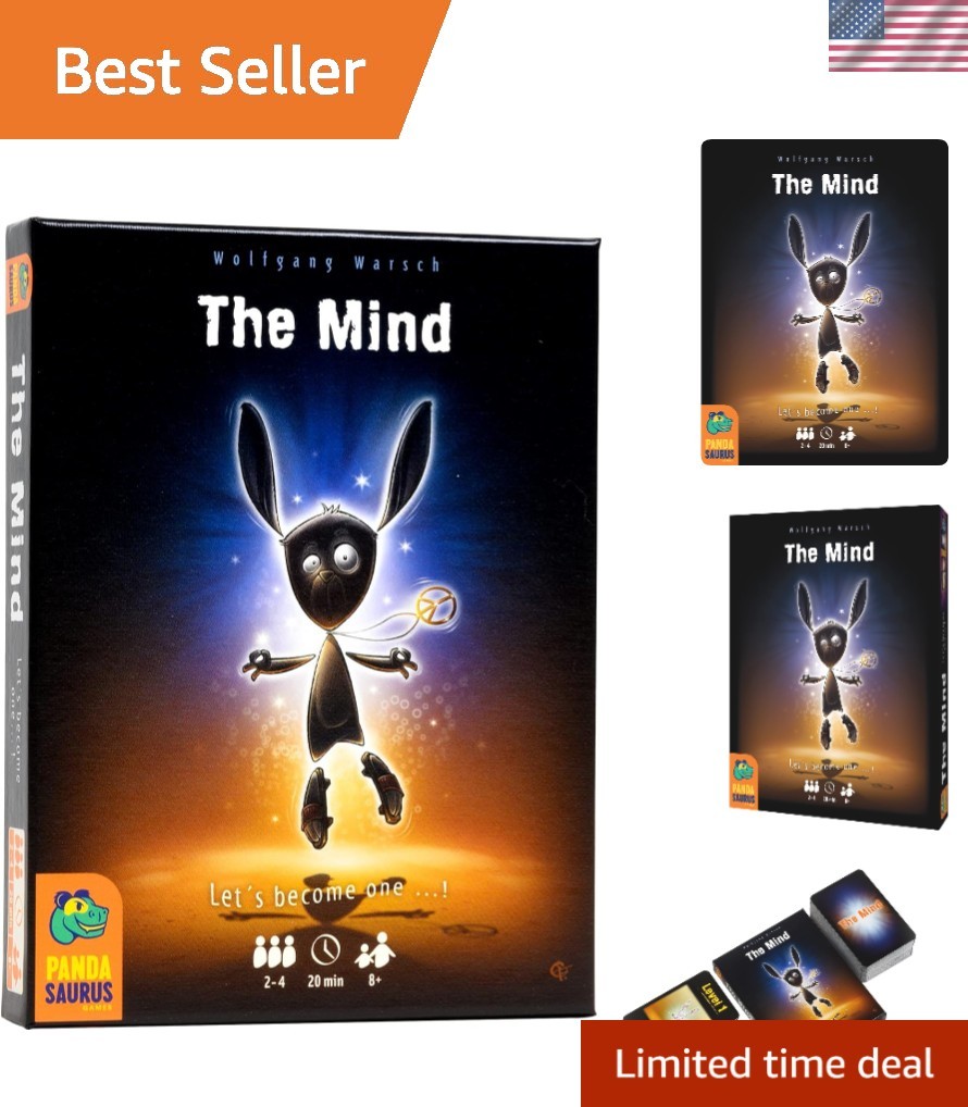 World’s Best-Selling Cooperative Card Game – The Mind for All Ages (2-4 Players)