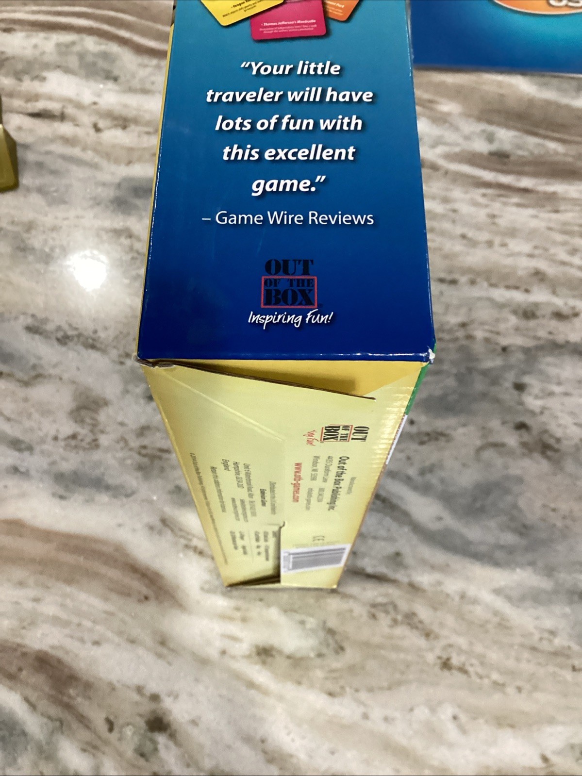 10 Days in the USA Board Game – Family Edition (2014) ~ COMPLETE
