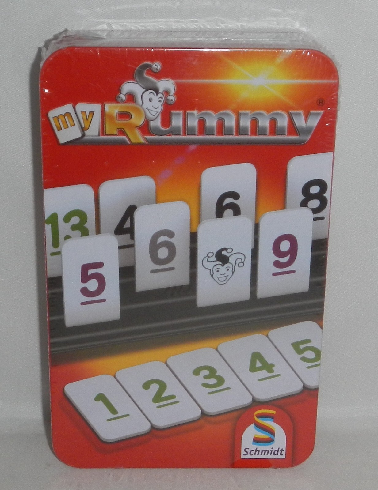 Schmidt Spiele MyRummy 51281 Rummikub Tile Game in Tin