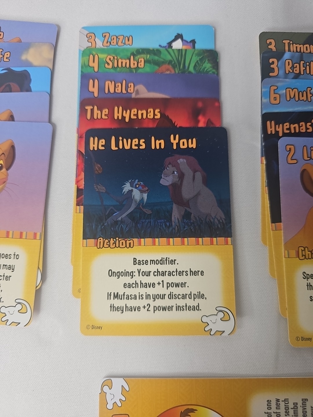Smash Up DISNEY Lion King Faction Pack – Alderac Entertainment REPLACEMENT SET