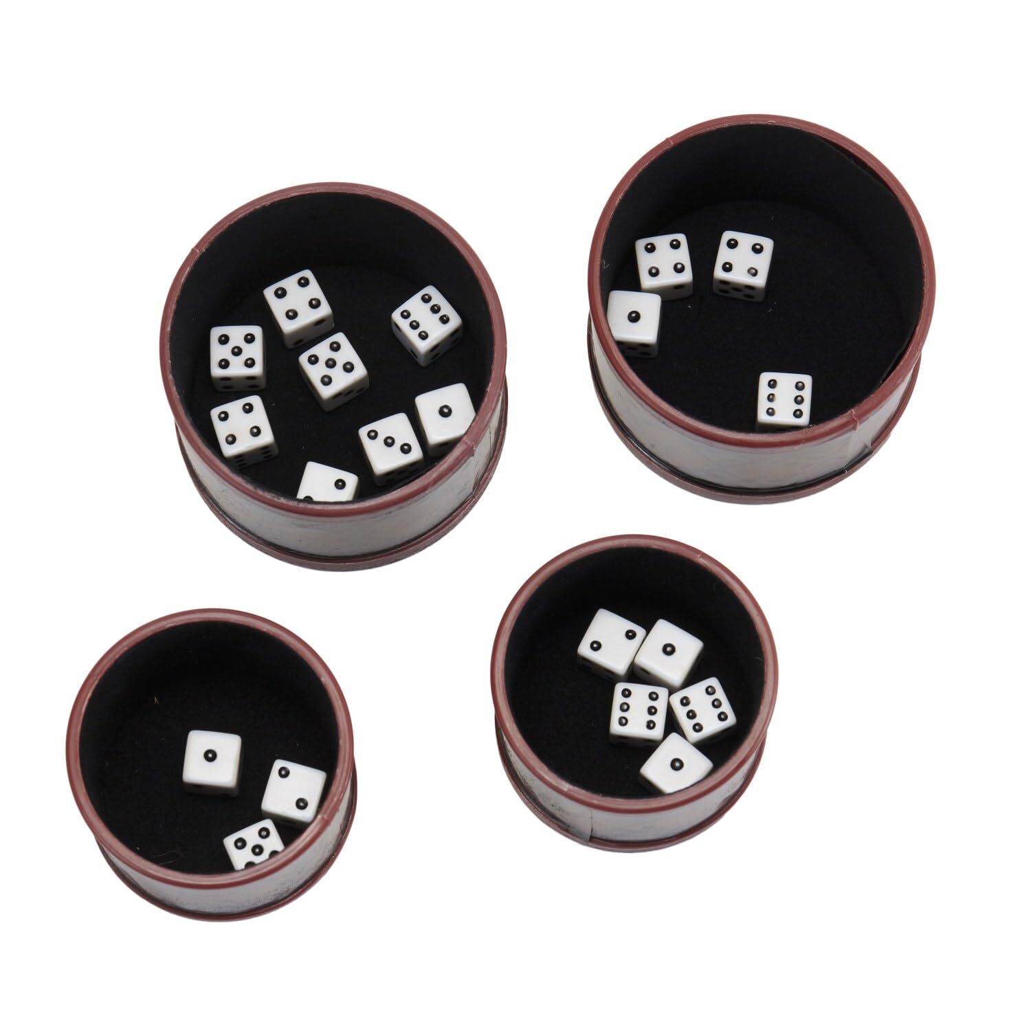 Front Porch Classics Liar’s Dice Bluffing Game for 2 to 4 Players 20 Dice