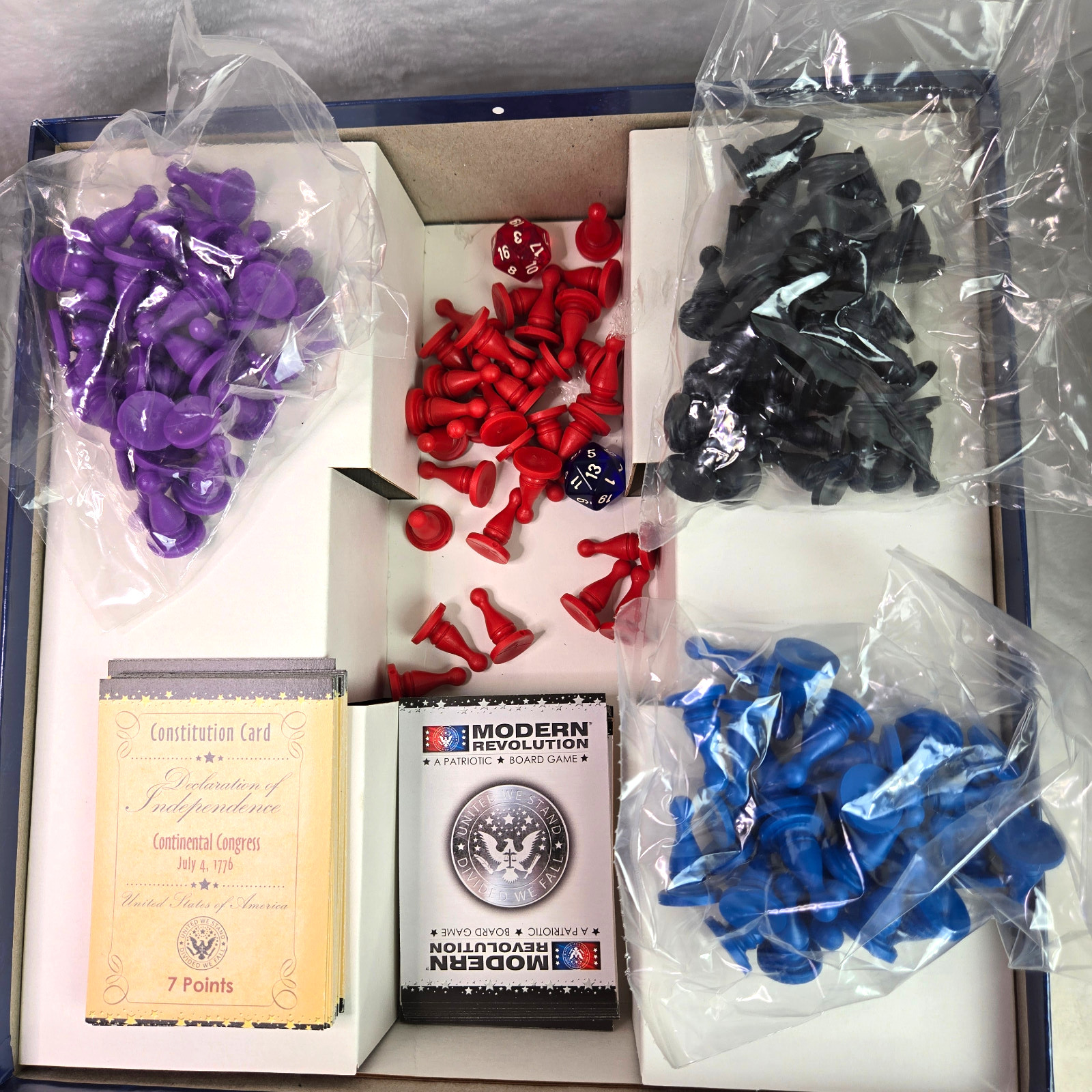 Modern Revolution A Patriotic Board Game by Gate Key Entertainment.