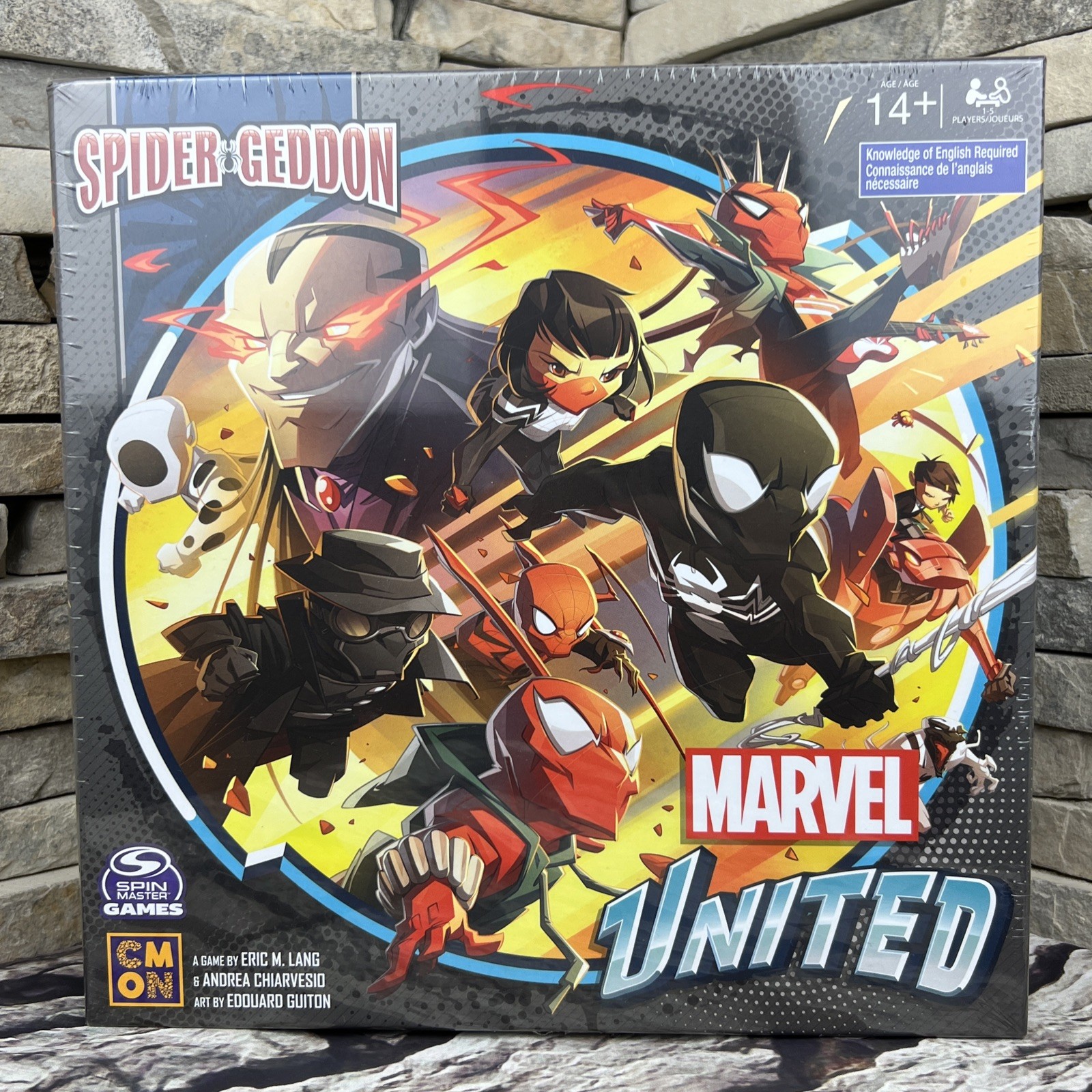 [Sealed] Marvel United Spider Geddon Board Game 1 To 4 Players Ages 14 And Up