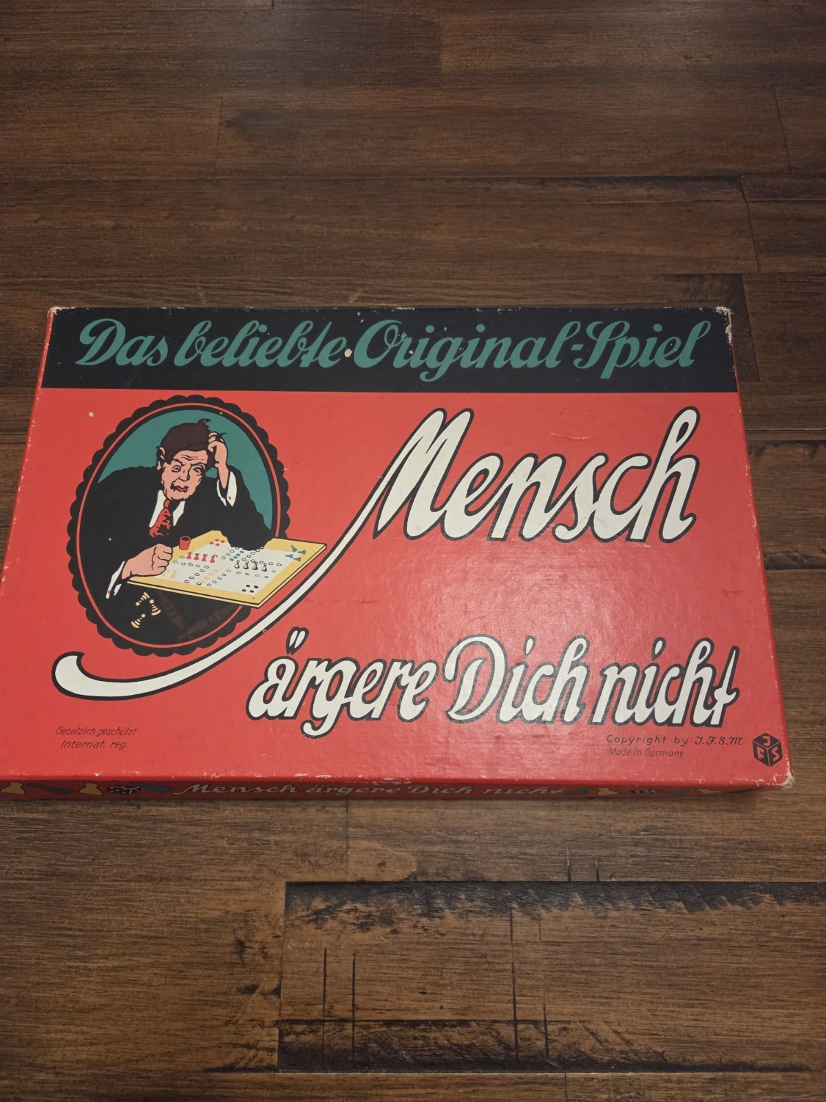 Vint Mensch Schmidt Spielregel Board Game Mensch Ärgere Dich Nicht Germany