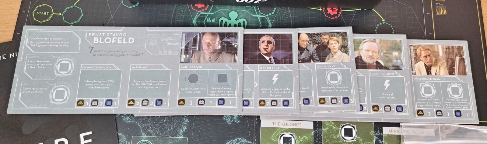 Spectre The Board Game – Modiphius Entertainment 2022 Complete James Bond 007