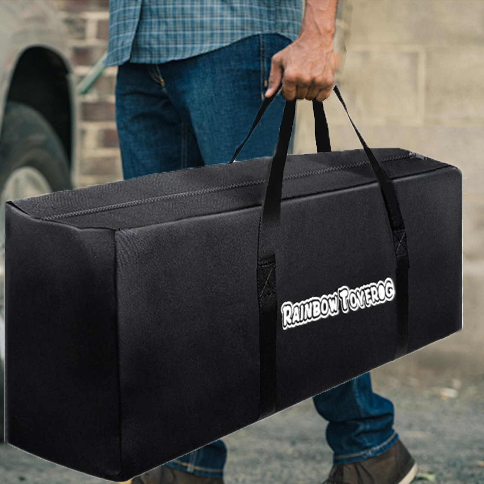 Giant 4 in a Row Connect Game Carrying Duffle Bag – Easy Storage & Transporta…