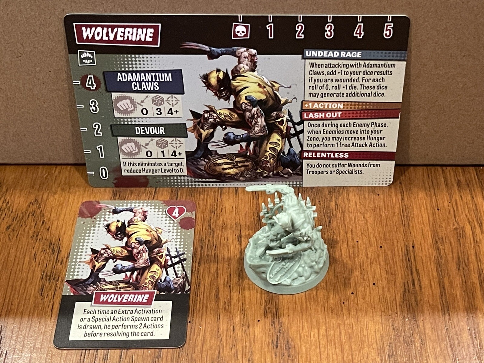 CMON MARVEL ZOMBIES WOLVERINE Daily Bugle Reward Kickstarter Ex KSE Zombicide KS