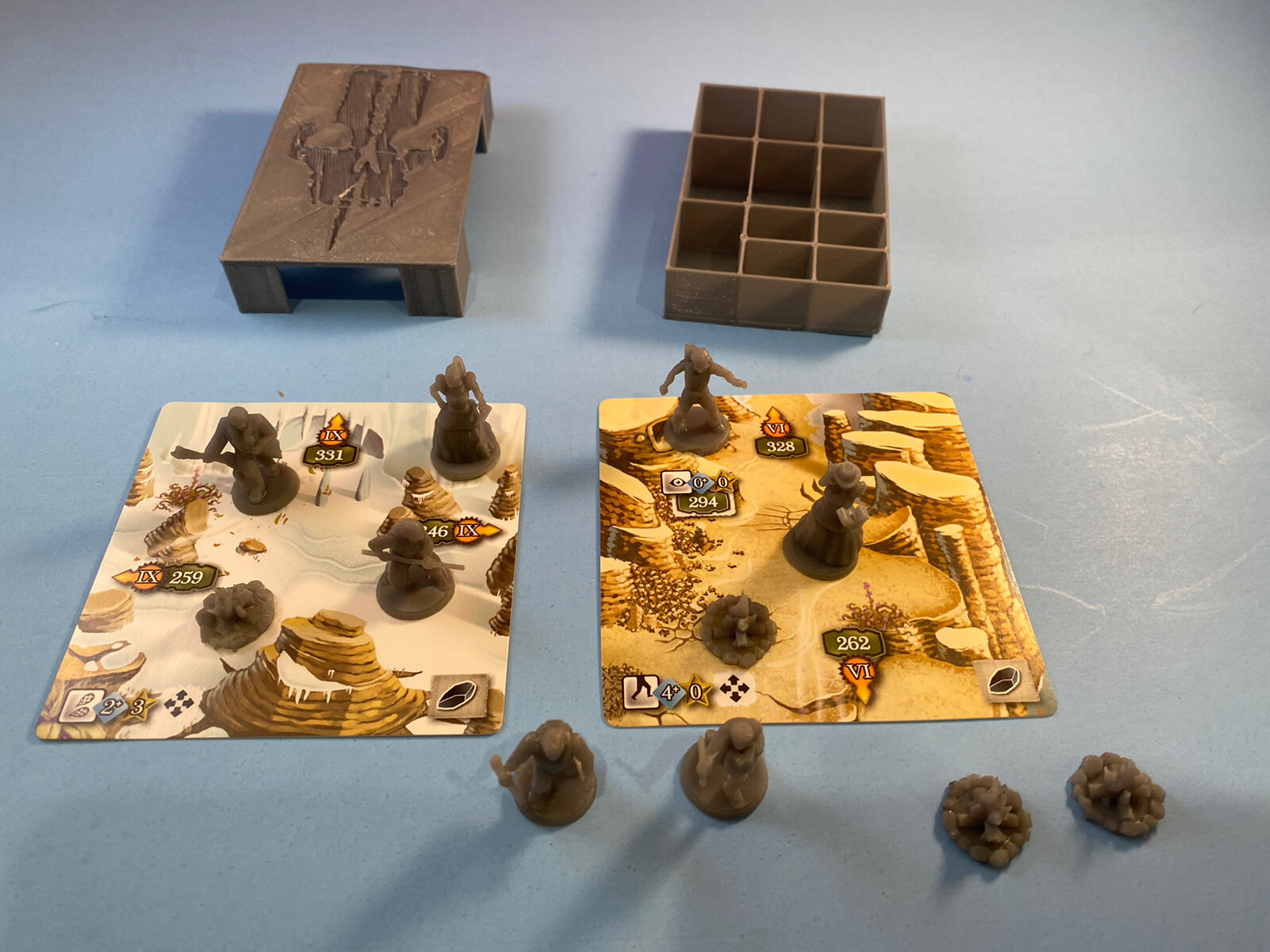 The 7TH CONTINENT Board Game Replacement Cards 2nd Edition Base Box EXTRAS
