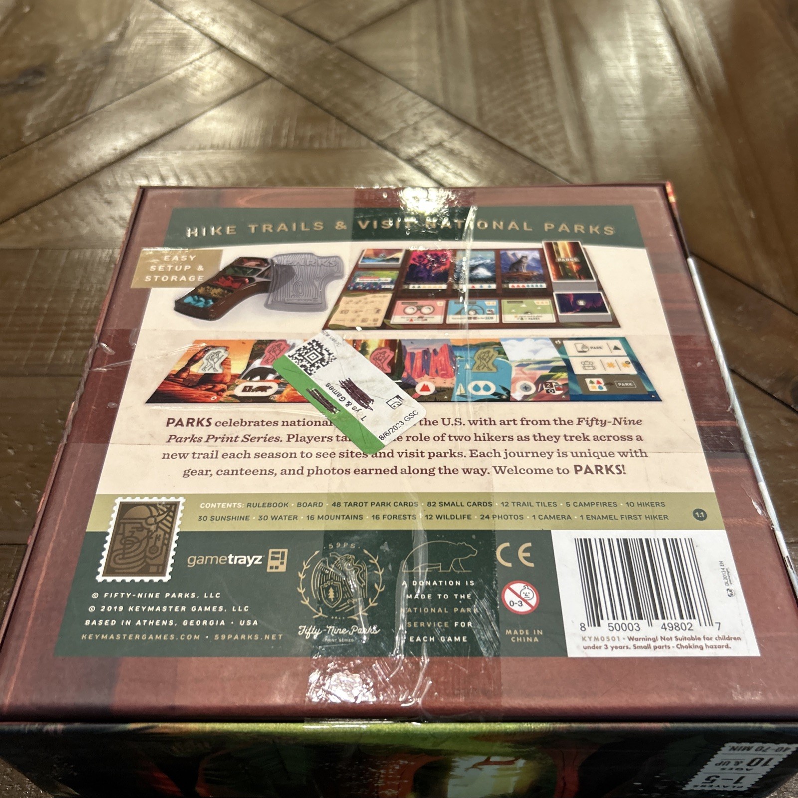 Keymaster Games Parks Board Game – KYM0501
