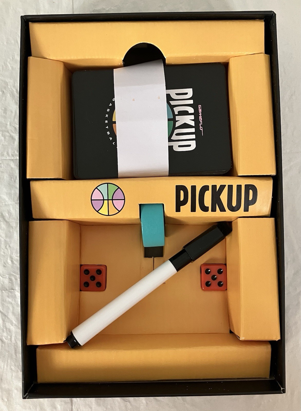 Pickup Basketball Card Game By Gameflo New, Not Shrink Wrapped