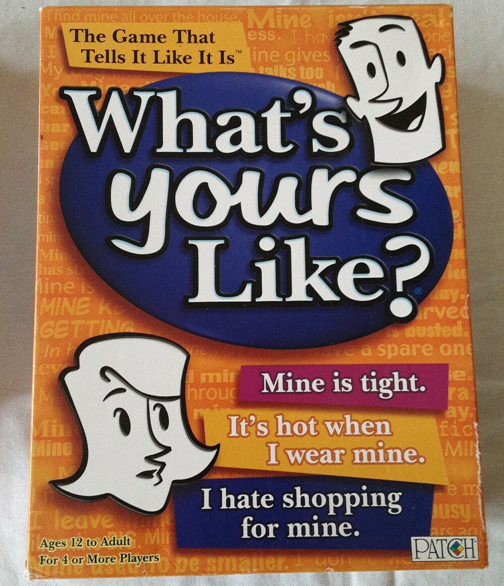 What’s Yours Like? The Game That Tells It Like It Is! Great Group Party Game!