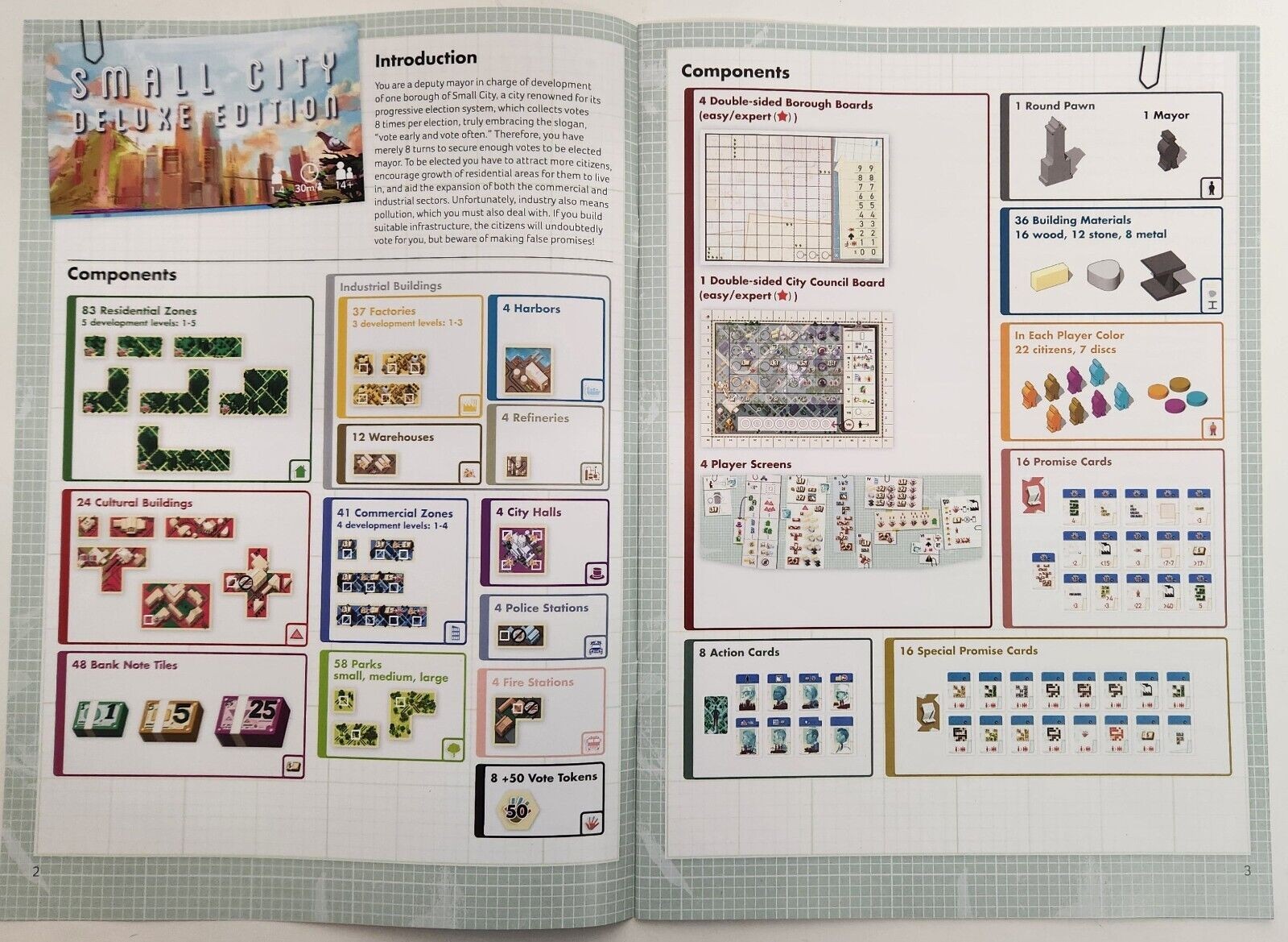 Small City Base Game Deluxe Edition by Alban Viard Studio Games