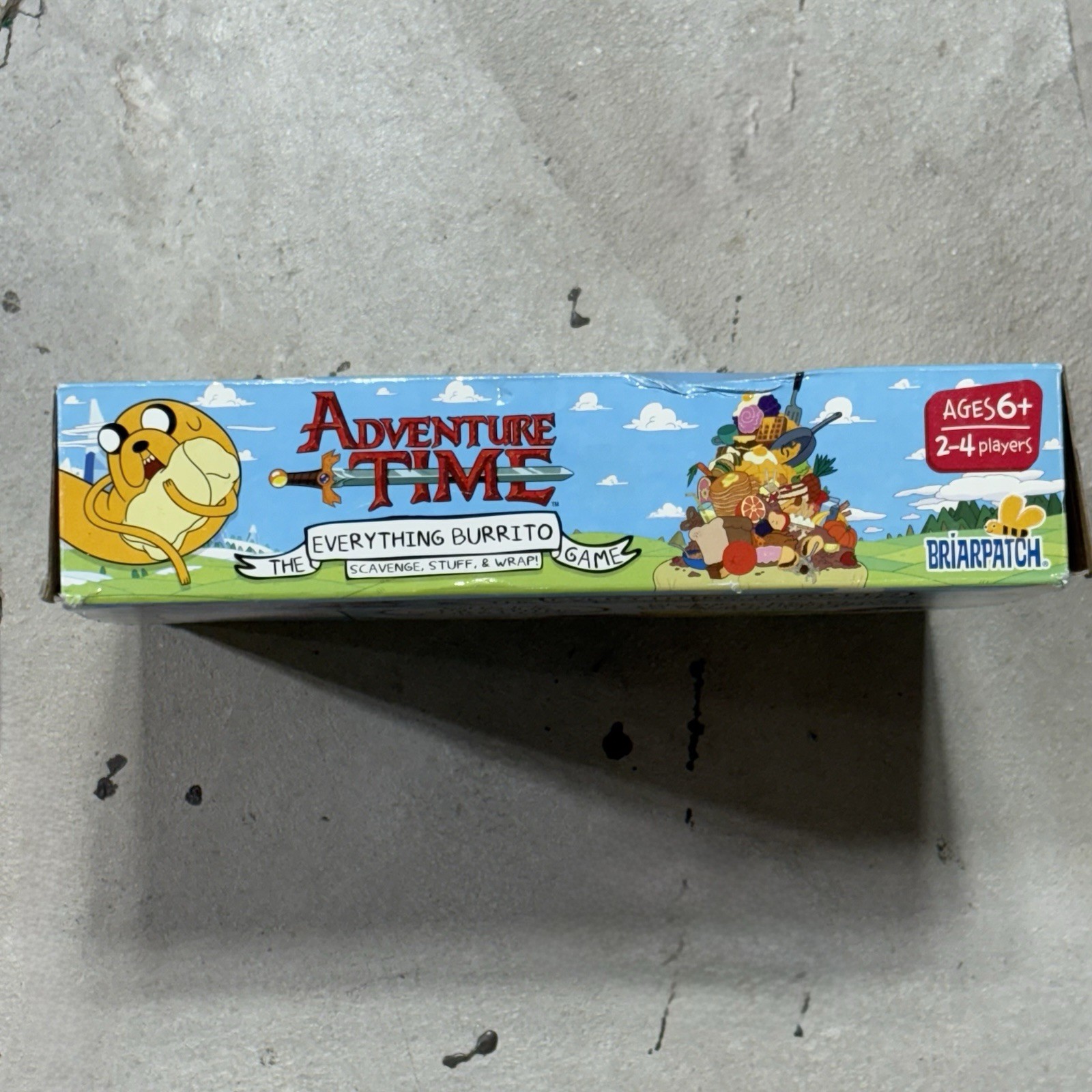 Adventure Time the Everything Burrito Game Jake Finn Build Epic Briarpatch New