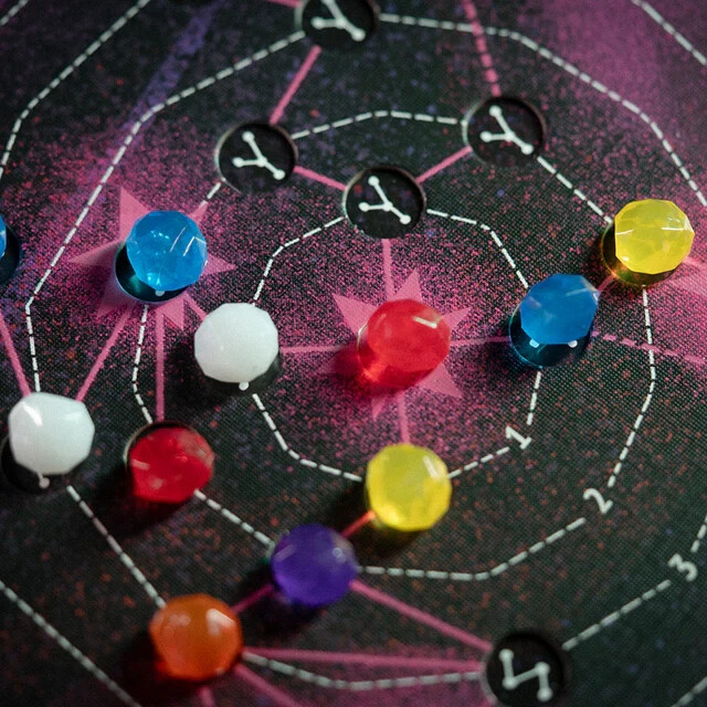 ✨ NIS Nebula Board Game – a Glow-in-the-Dark Abstract Astronomy Strategy