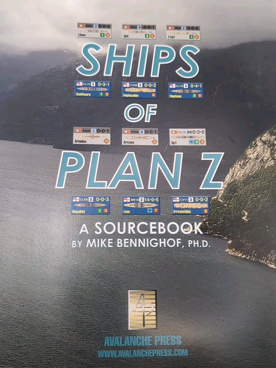 Ships of Plan Z Sourcebook For Expansion WW2 Add On Unpunched