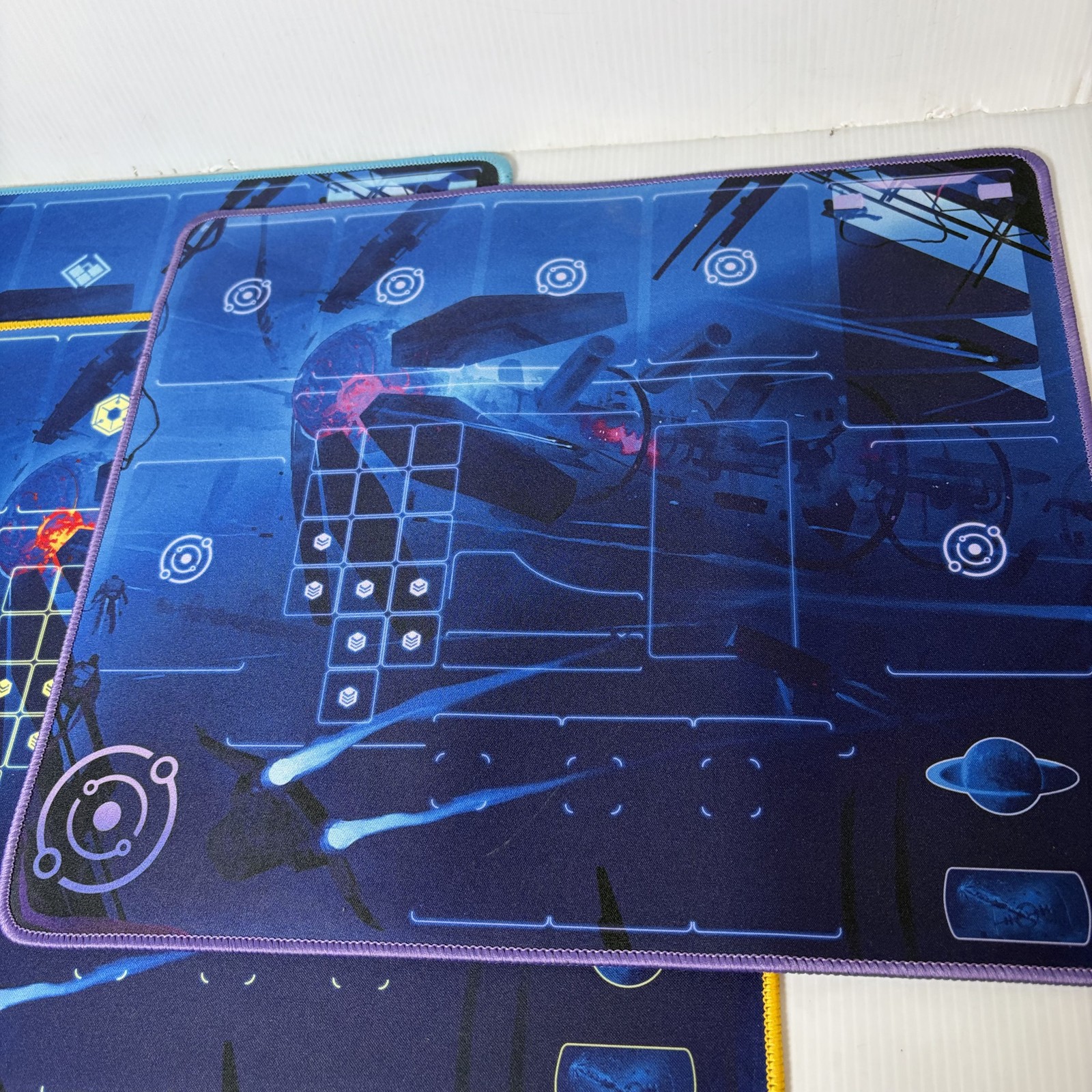 ISS Vanguard Playmat Set of 4 Interstellar Space Exploration Game Awaken Realms