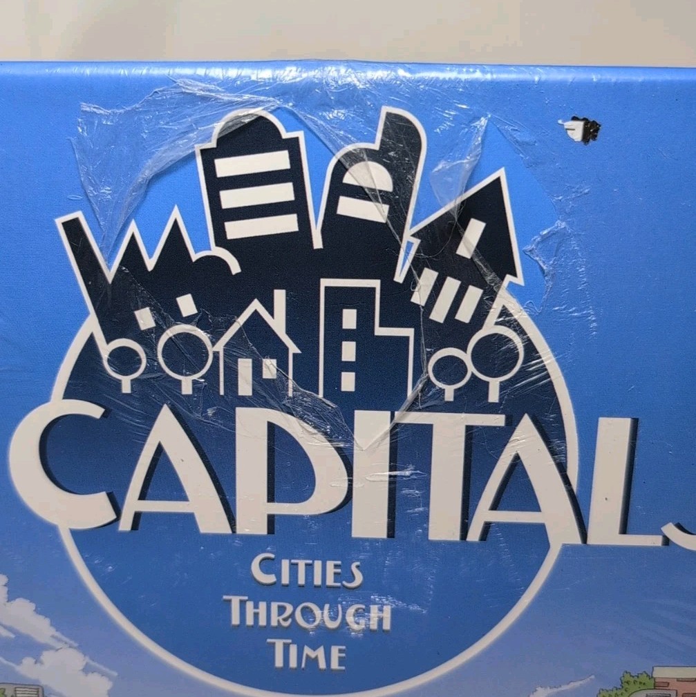 The Capitals: Cities Through Time By Mercury Games New Sealed