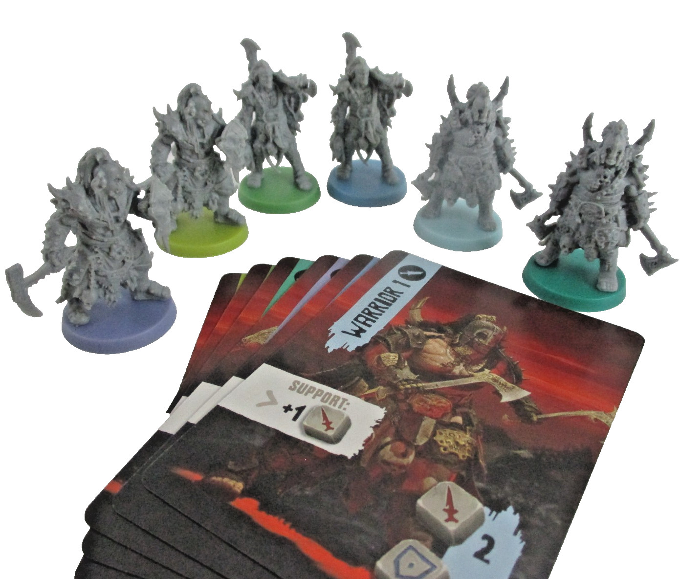HATE: The Board Game 6x UM’GORR WARRIOR Minis & Cards NEW!!