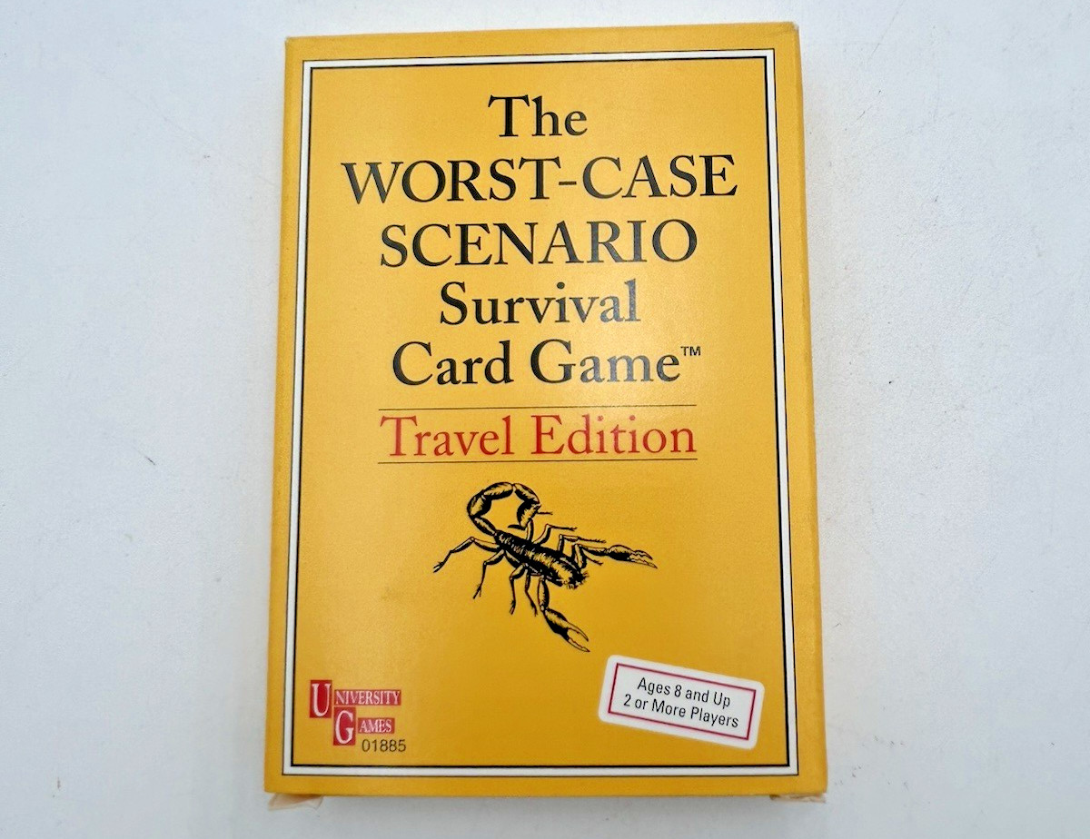 The Worst Case Scenario Survival Card Game Travel Edition