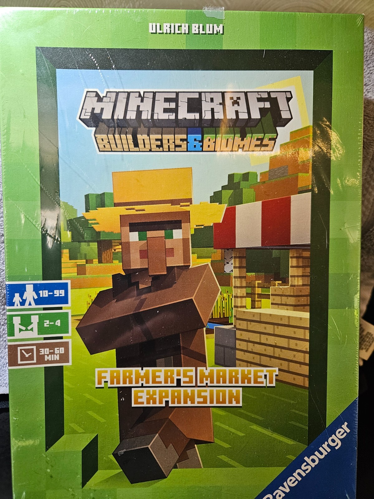 Ravensburger Minecraft Builders & Biomes Farmer’s Market Expansion Pack-New