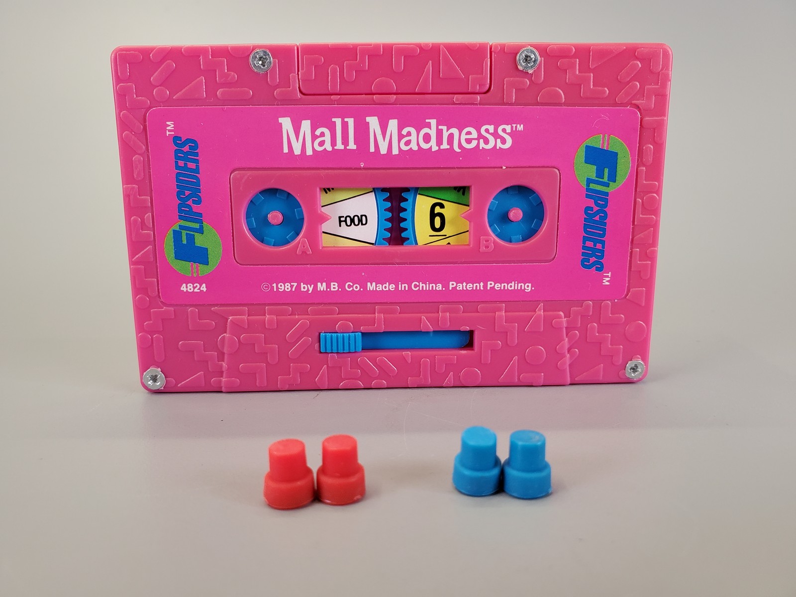 Vintage 1987 Milton Bradley FLIPSIDERS Mall Madness Complete w/ Cardback