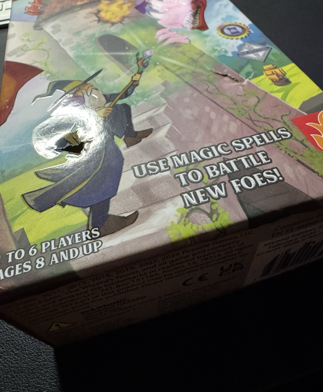 Castle Panic + The Wizard’s Tower (Fireside Games, 2022-2024) 2nd Edition, 99%
