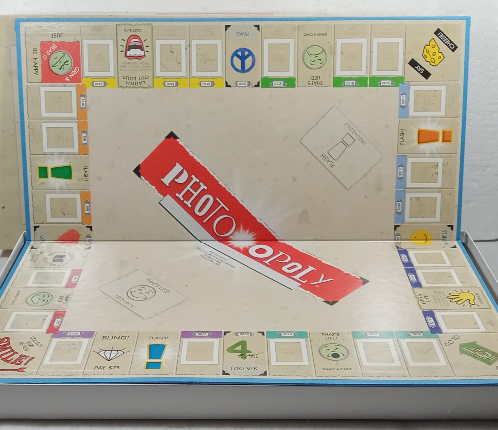 Late for the Sky Photo-opoly Themed Board Game 2006 Unopened Cards tokens money