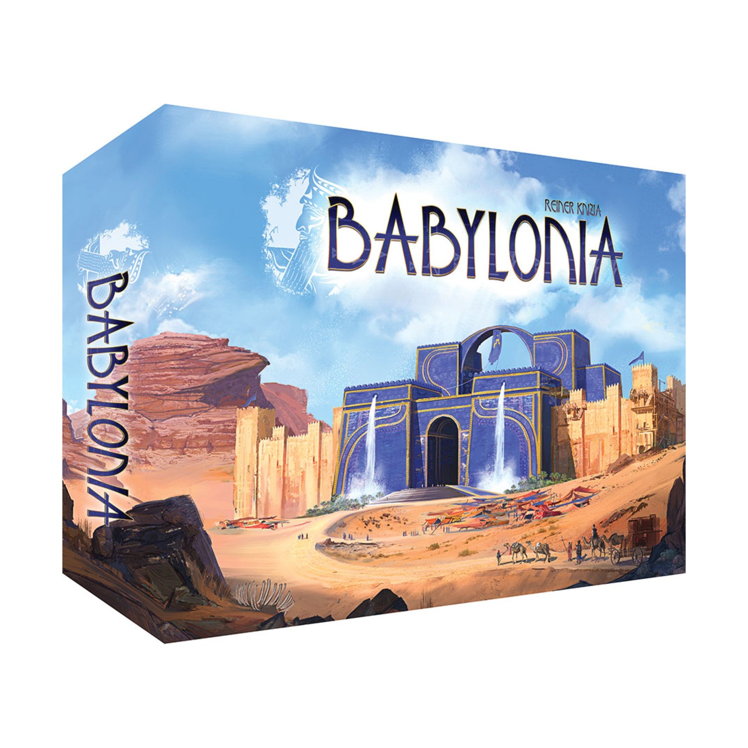 Asmodee Boardgame Babylonia Box EX/NM
