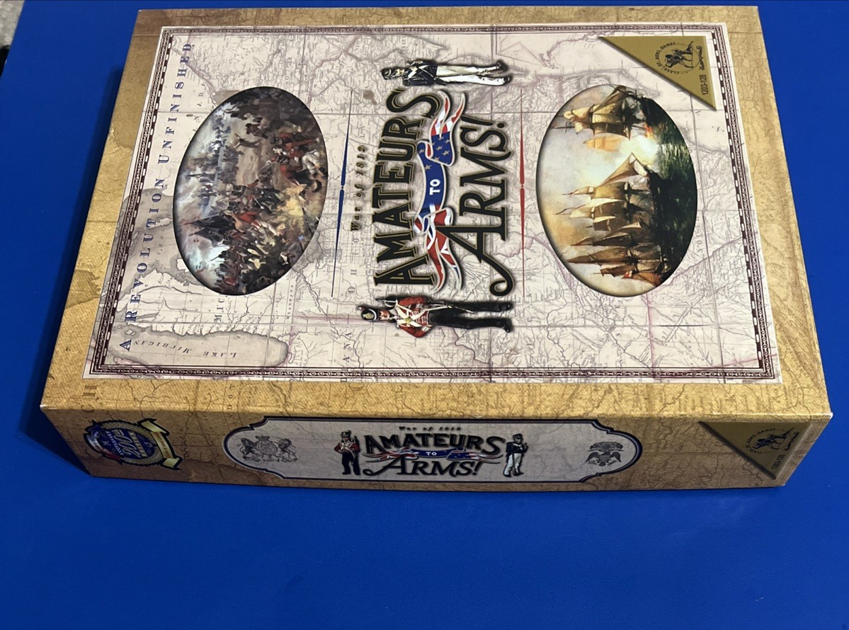 Amateurs To Arms: War Of 1812. 200th Anniversary Ed. Clash Of Arms. Punched