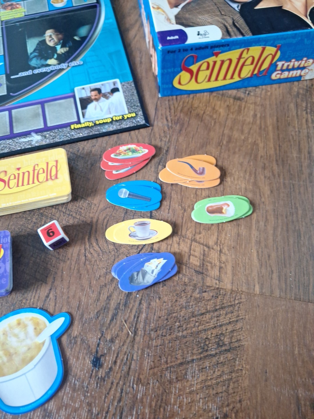Seinfeld Trivia Board Game 2009 Pressman Complete 90s TV Sitcom Party Game