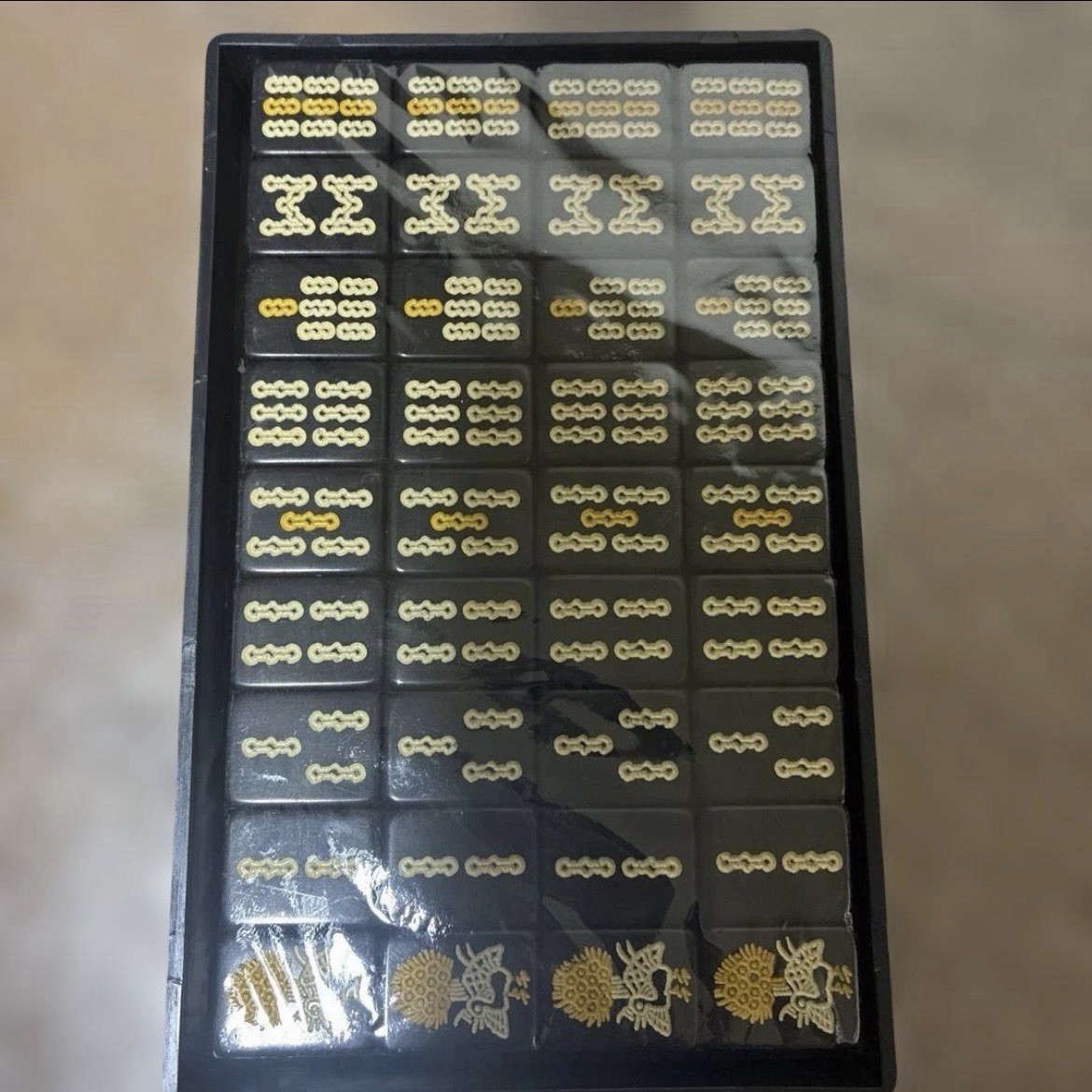 Louis Vuitton pattern Mahjong Tiles Set Sega rare limited Japan